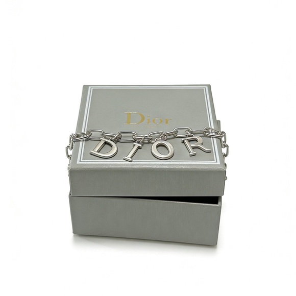 Dior Metallic Letter Charm Bracelet - Picture 3 of 7